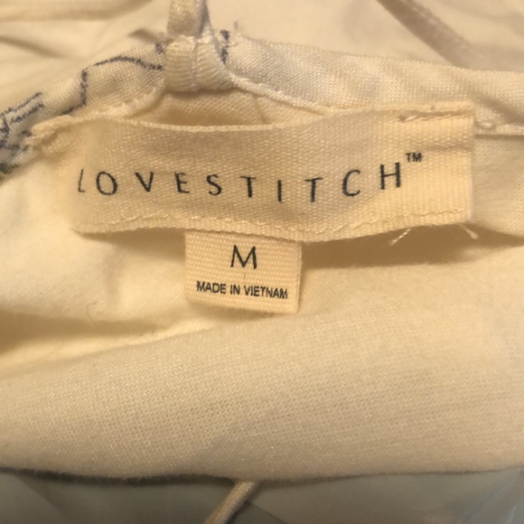 Beautiful Flowing Mini Dress or Blouse by LOVESTITCH size Medium - Picture 13 of 16